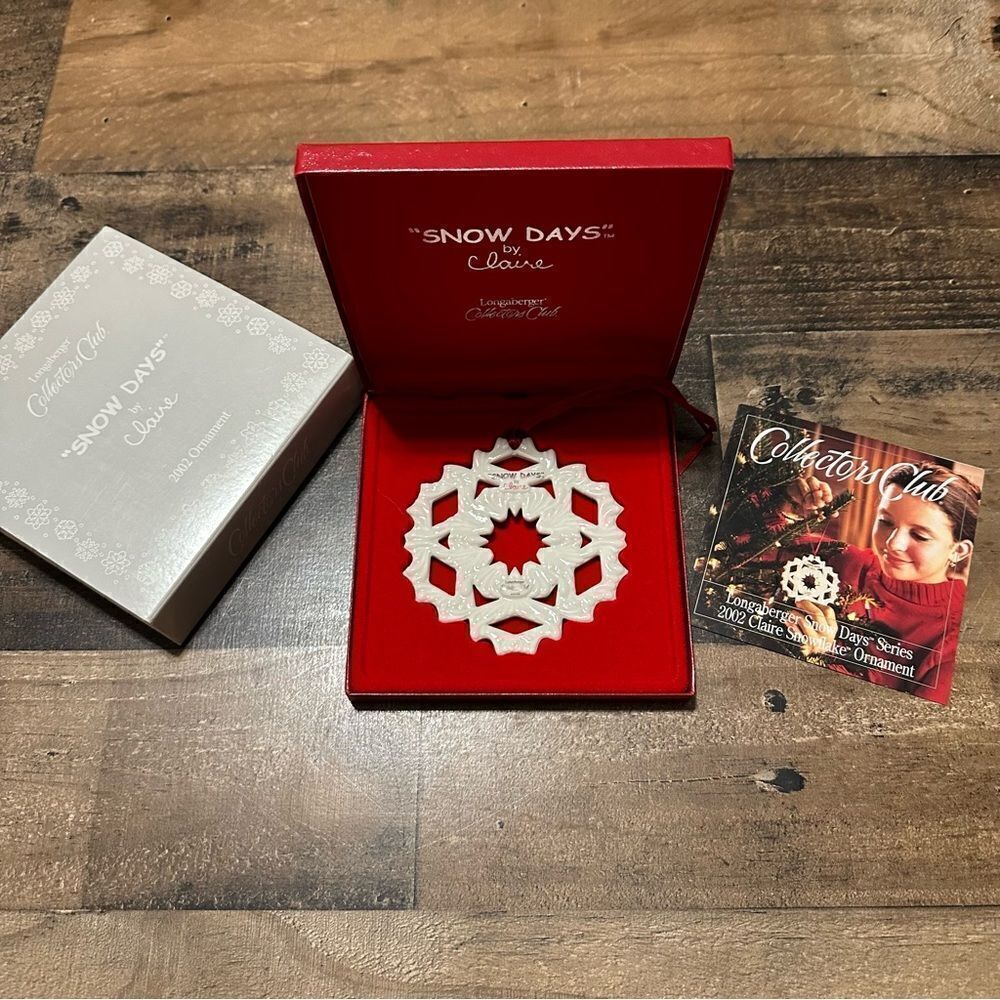 Longaberger Collectors Club 2002 Ornament
